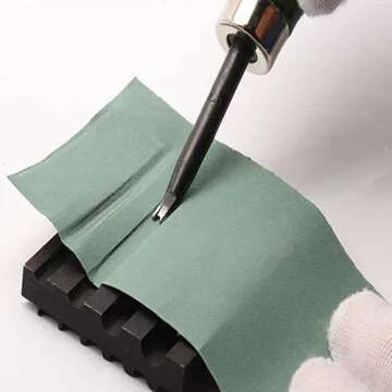 Pingle Sharpener Tool B for Leather Workers' Edge Bevellers Trimmers Groovers Punches | Helper Tool for Sharpening | DIY Mob Hand Tools