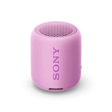 Sony SRS-XB12 Mini Bluetooth Speaker Loud Extra Bass Portable Wireless Speaker with Bluetooth - Loud Audio for Phone Calls- Small Waterproof and Dustproof Travel Music Speakers Violet Amazon Exclusive