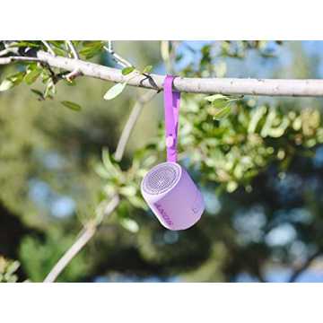 Sony SRS-XB12 Mini Bluetooth Speaker Loud Extra Bass Portable Wireless Speaker with Bluetooth - Loud Audio for Phone Calls- Small Waterproof and Dustproof Travel Music Speakers Violet Amazon Exclusive