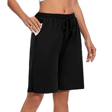 ASIMOON Bermuda Shorts for Women: Stylish and Comfortable Casual Wear
