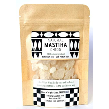 Chios Mastiha Tears Gum 100% Natural Mastic From Greece