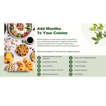 Chios Mastiha Tears Gum 100% Natural Mastic From Greece