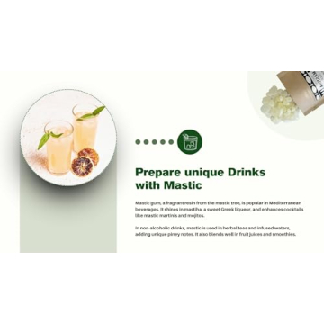 Chios Mastiha Tears Gum 100% Natural Mastic From Greece