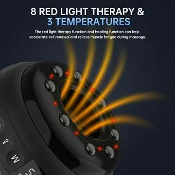 Hangsun Smart Cupping Therapy Set 5 in 1 Electric Cupping Massager for Pain Relief with Red Light, Gua Sha Massage, 7 Suctions, 3 Temperatures, 2 Mode