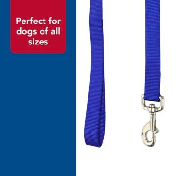 Coastal Pet Durable Single-Ply Dog Leash - Stylish & Comfortable