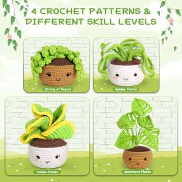 Crochetta Crochet Kit for Beginners with Video Tutorials