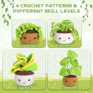 Crochetta Crochet Kit for Beginners with Video Tutorials