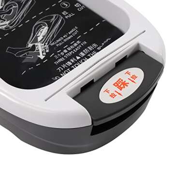 Automatic Shoe Cover Dispenser Portable Shoe Film Machine + Shoe Membrane 1 Roll Keep Floor Clean Perfect for Home Shop Office Lab Disposable Overshoes Dispenser Machine (Silver + 1 Roll Shoe Film)