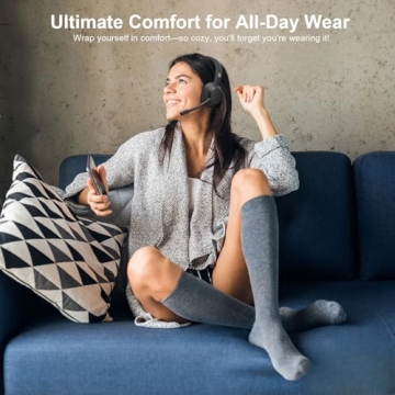 FXWONTY Wireless Headset AI Noise Cancelling Mic 65Hrs Battery