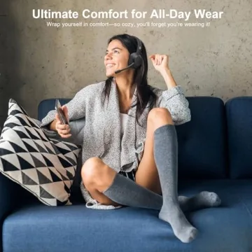 FXWONTY Wireless Headset AI Noise Cancelling Mic 65Hrs Battery