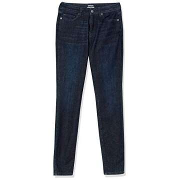 Amazon Essentials Women's Curvy Skinny Jean in Dark Wash
