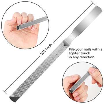 JTIEO 12PCS Toenail Clippers Ingrown Toenail Tool Nail Clippers Nail Clipper Set Ingrown Toenail Removal Kit Podiatrist Toenail Clippers Heavy Duty Toenail Clippers for Thick Toenails (Silver)