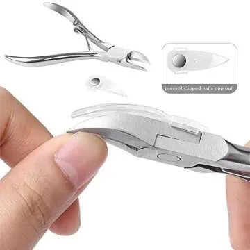 JTIEO 12PCS Toenail Clippers Set for Ingrown Toenails
