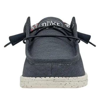 Hey Dude Wally Stretch Blue Casual Shoes Size 8