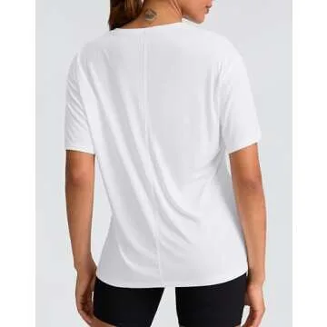 G Gradual Women's Loose Fit Workout Shirt for Summer