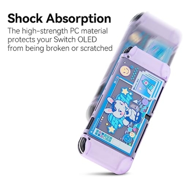 Cute Bunny Protective Case for Nintendo Switch OLED