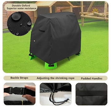 Aacabo Kids Water Table Cover Fit Rain Showers Splash Pond Water Table,Waterproof Dust Proof Anti-UV Outdoor Toys Cover-Cover only