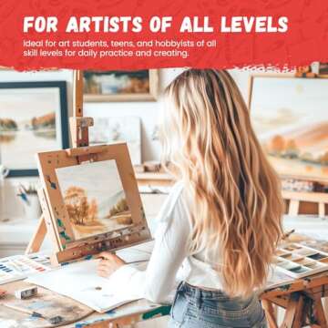 Simetufy 12 Pack 8x10 Canvas Boards for Painting, Blank Canvas Panels Art Painting Supplies - Gesso ...