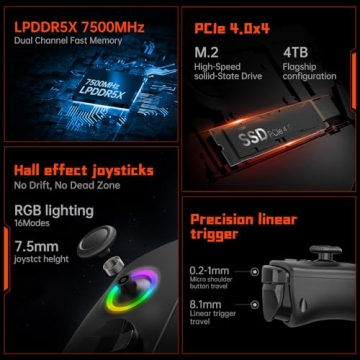 ONE XPLAYER X1 Handheld Gaming PC - Ryzen 8840U