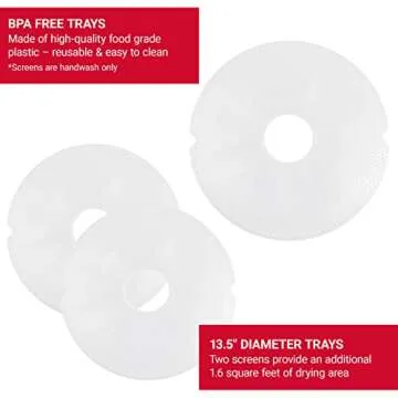 NESCO 13.5" Clean-A-Screens for Food Dehydrators