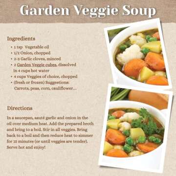 Edward & Son's Garden Veggie Bouillon Cubes - Organic Vegetable Bouillon, Vegan Broth Cubes, Stock Cubes, Gluten Free, No Trans Fat, Use in Soups, Stews and Pilafs (8 Cubes of Each) - Pack of 1