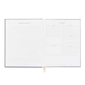 Sugar Paper Desk Agenda 2024 - Monthly & Daily Layouts