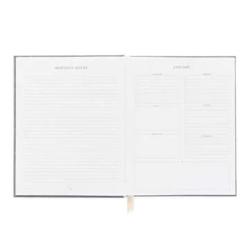 Sugar Paper Desk Agenda 2024 - Monthly & Daily Layouts