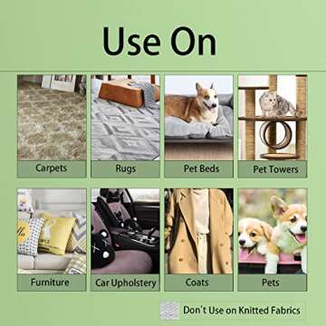 2Pack GirlPink Carpet Brush for Pet Hair Remover by LINTPLUS