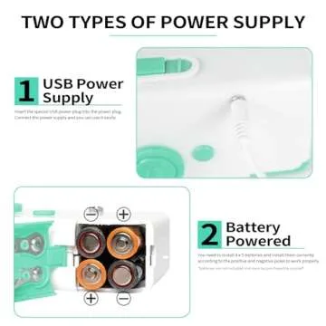 Mini Handheld Sewing Machine for Quick DIY Repairs