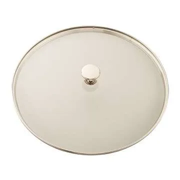 STAUB Cast Iron Round Steam Grill, 12-inch, White