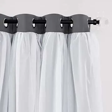 PONY DANCE Adjustable Curtain Rod with Crystal Finials