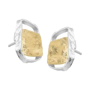 Elegant Silpada 'Golden Sands' Stud Earrings for Every Occasion