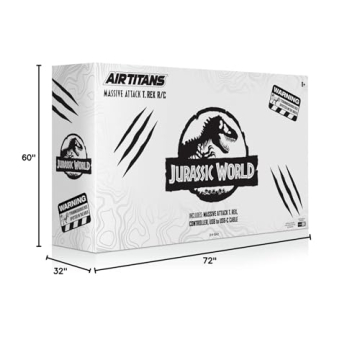 AIRTITANS Inflatable T Rex RC - Massive Jurassic Dinosaur Fun