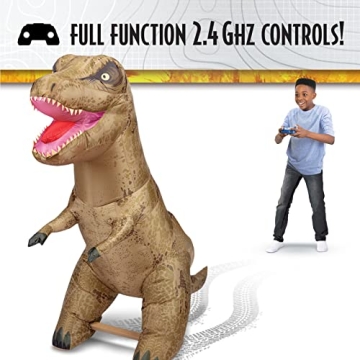 AIRTITANS Inflatable T Rex RC - Massive Jurassic Dinosaur Fun