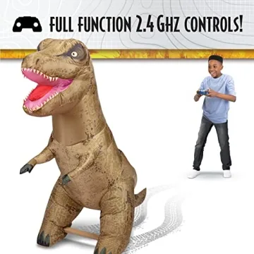AIRTITANS Inflatable T Rex RC - Massive Jurassic Dinosaur Fun