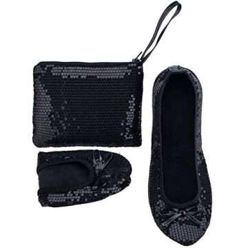 Women's Portable Foldable Ballet Flats for Travel