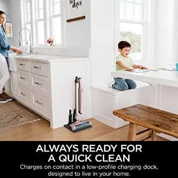 Shark WANDVAC System Lightweight Cordless Vacuum in Rose Gold