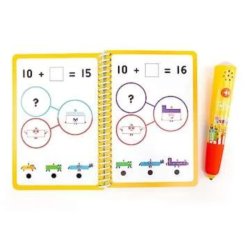 Educational Insights Hot Dots Numberblocks Workbook Numbers 11-20 with Interactive Pen - Learning Activities for Kids Ages 5+, Kindergarten Must Haves