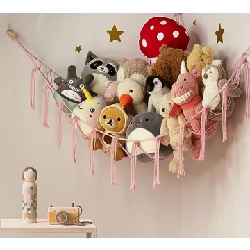 Stuffed Animal Storage Hammock for Kids
