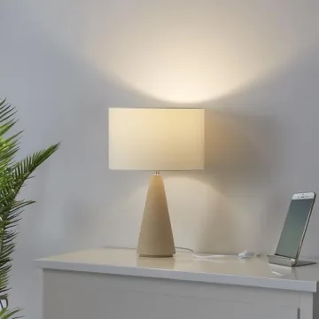 Brightech Nathaniel LED Table Lamp for Modern Decor