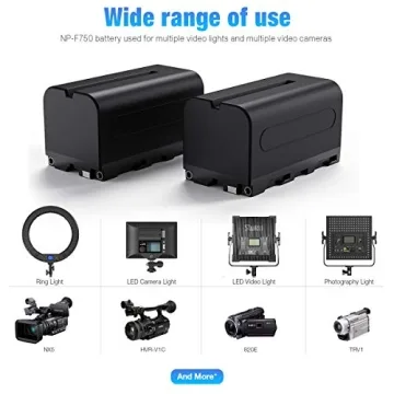 Switti NP-F750 Battery Charger Set for All Videography Needs