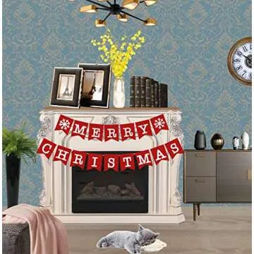 Merry Christmas Banner for Stylish Holiday Decoration