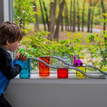 MAGNA-TILES Downhill Duo 40-Piece Magnetic Set