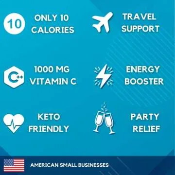 HydroMATE Electrolytes Powder Low Sugar - 30 Count Lemon Lime Instant Hydration Packets with Vitamin C to Boost Energy - Low Sugar Electrolytes Powder Packets to Support Hydration Fast Party Recovery