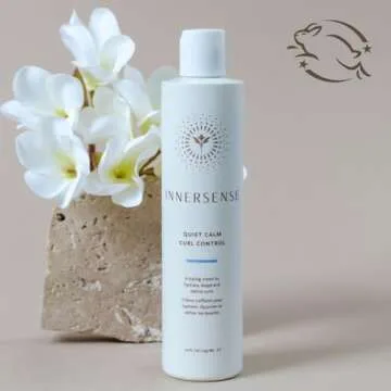 INNERSENSE Organic Beauty - Natural Quiet Calm Curl Control | Non-Toxic, Cruelty-Free, Clean Haircare (Travel Size, 2 fl oz | 59 ml)