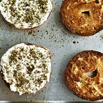 Za'atar by Z&Z | Za'atar Spice Blend with Zaatar Spice, Sumac, & Toasted Sesame Seeds | Za'atar Seasoning for Breads, Salads, Chicken, or Snacks | Savory & Tangy Palestinian Zaatar Seasoning, 3.25 Oz