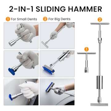 135 PCS Paintless Car Dent Removal Kit - DIY Repair Tool