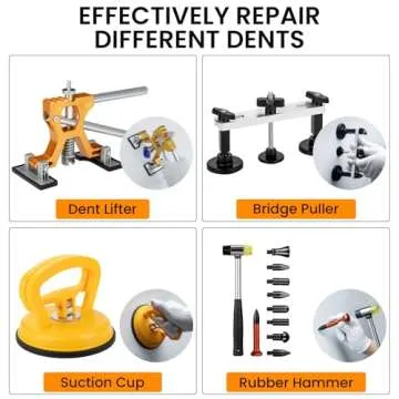 135 PCS Paintless Car Dent Removal Kit - DIY Repair Tool