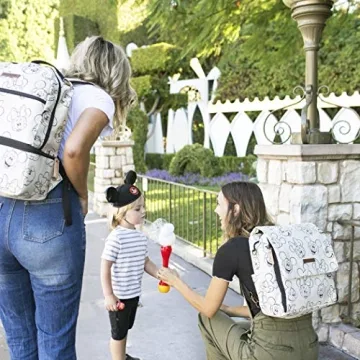 Petunia Pickle Bottom Axis Backpack - Mickey & Minnie Design