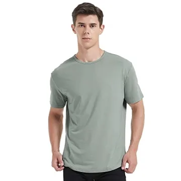 Ultra Soft Bamboo T-Shirt for Men - Lightweight & Cooling